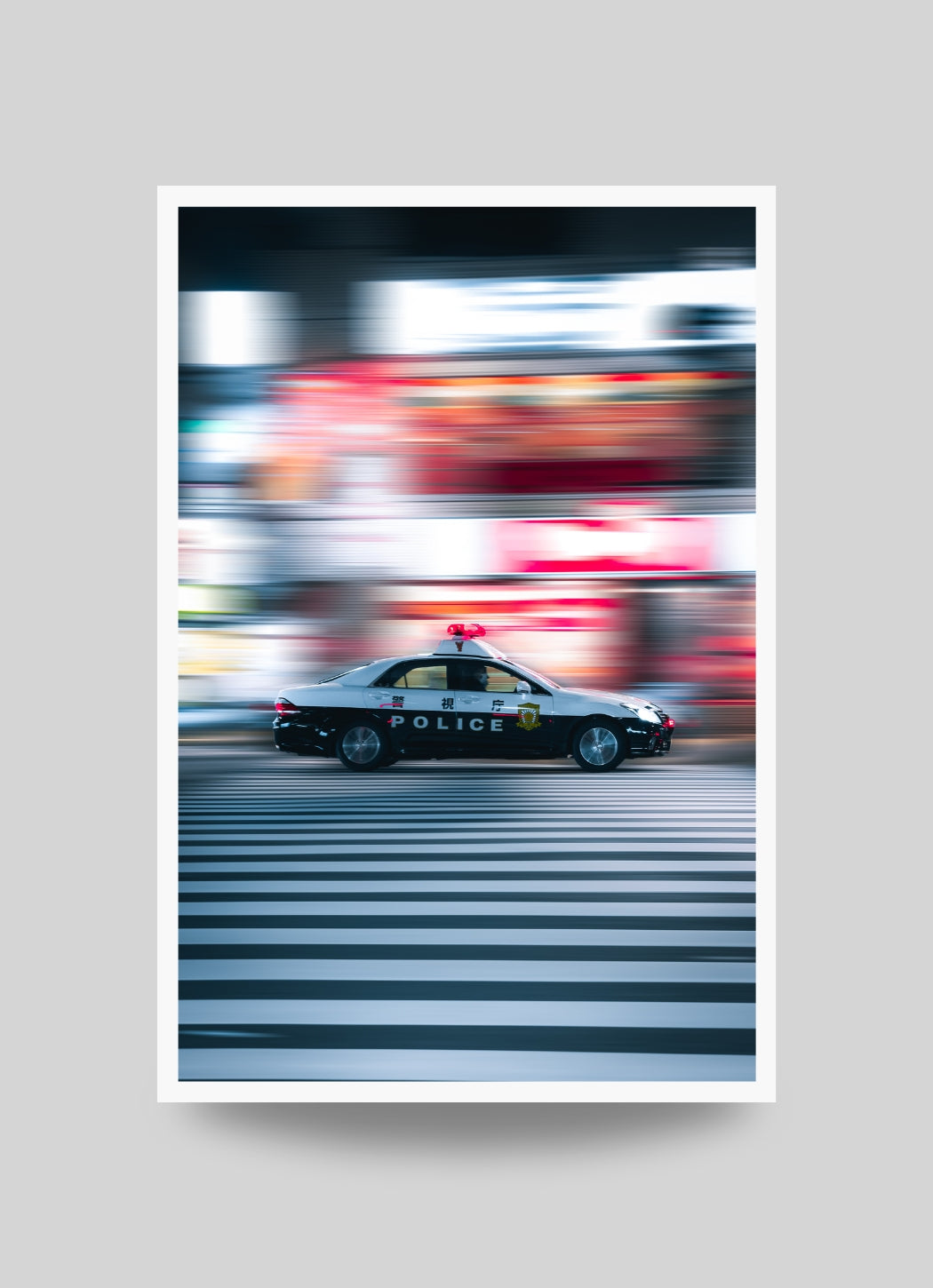 Japanese police car